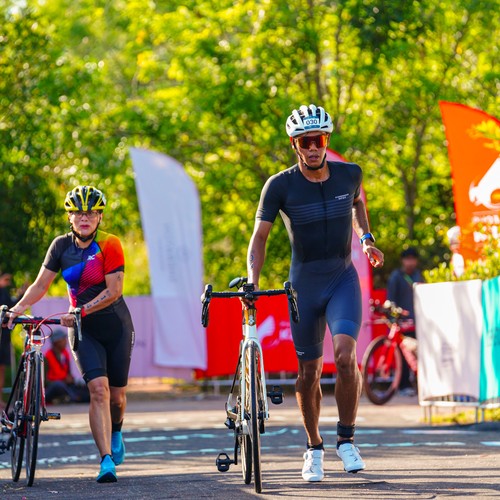 Race photo from Belitung Multisport Festival