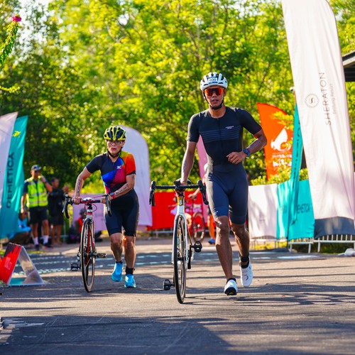 Race photo from Belitung Multisport Festival