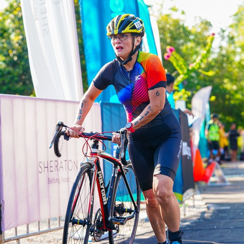 Race photo from Belitung Multisport Festival