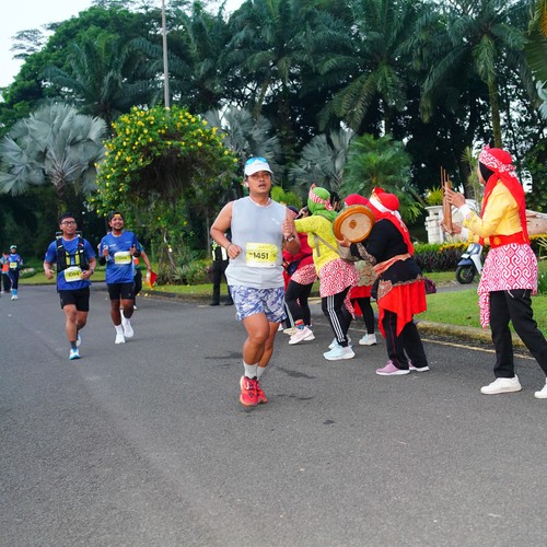Race photo from BOGORUN 2026