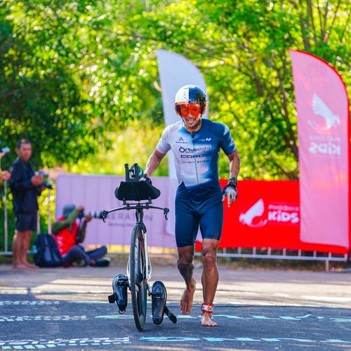 Race photo from Belitung Multisport Festival