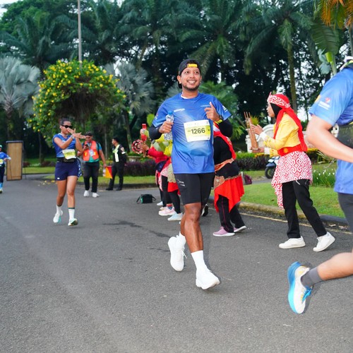 Race photo from BOGORUN 2026