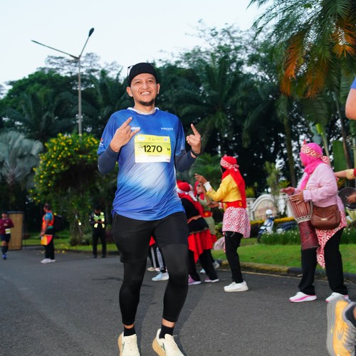 Race photo from BOGORUN 2026