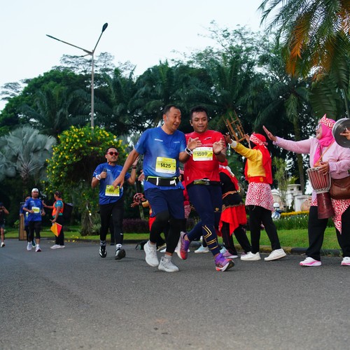 Race photo from BOGORUN 2026