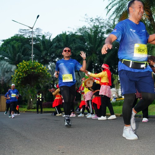 Race photo from BOGORUN 2026