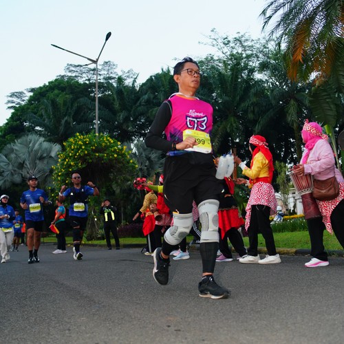 Race photo from BOGORUN 2026