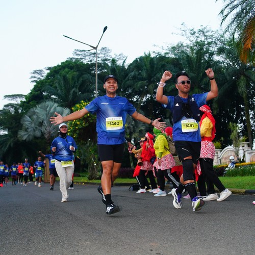 Race photo from BOGORUN 2026