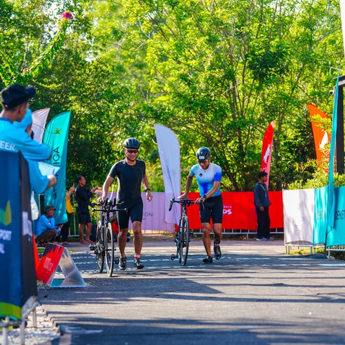 Race photo from Belitung Multisport Festival