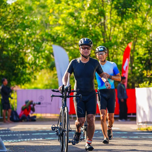 Race photo from Belitung Multisport Festival
