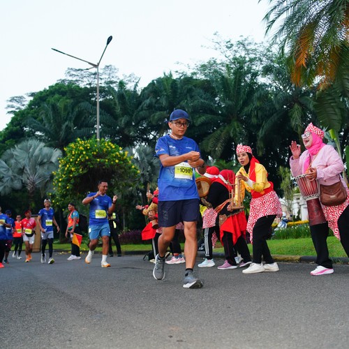 Race photo from BOGORUN 2026