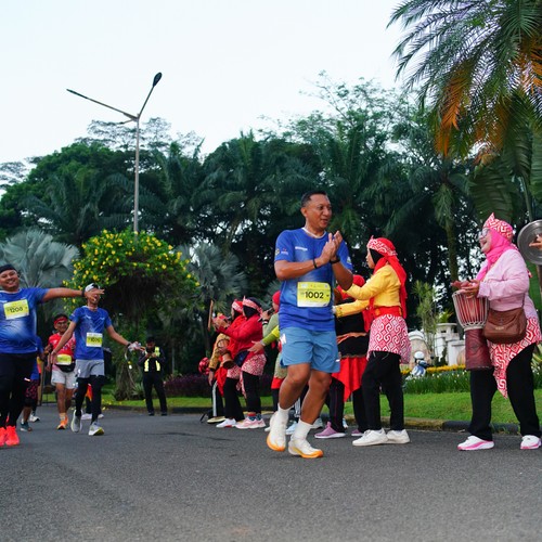 Race photo from BOGORUN 2026