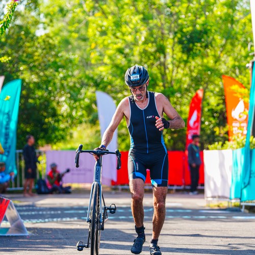 Race photo from Belitung Multisport Festival