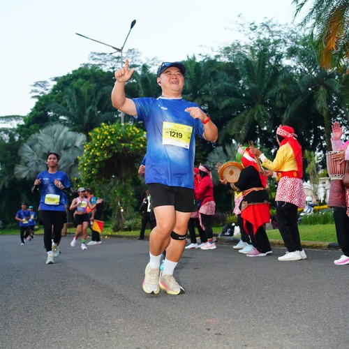 Race photo from BOGORUN 2026