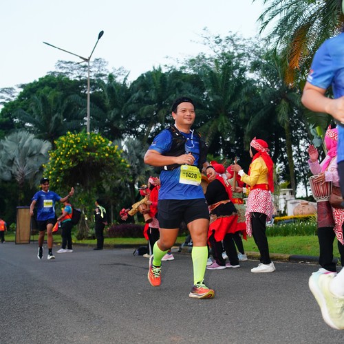 Race photo from BOGORUN 2026