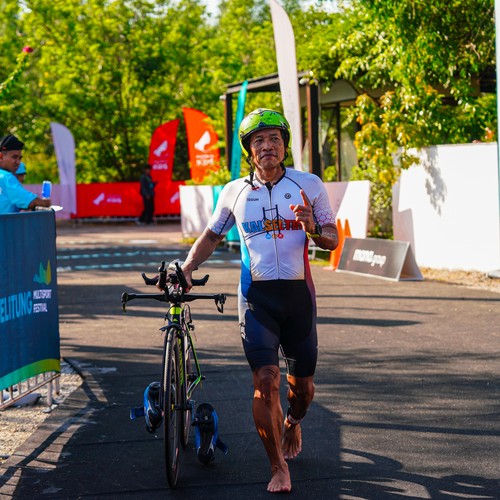 Race photo from Belitung Multisport Festival