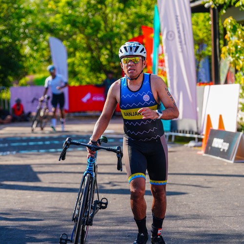 Race photo from Belitung Multisport Festival