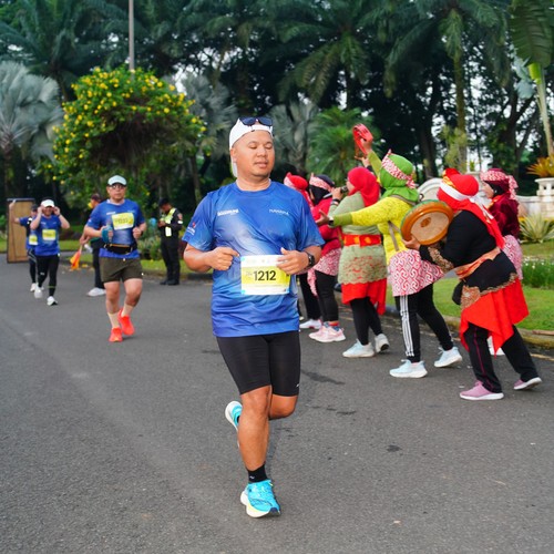 Race photo from BOGORUN 2026