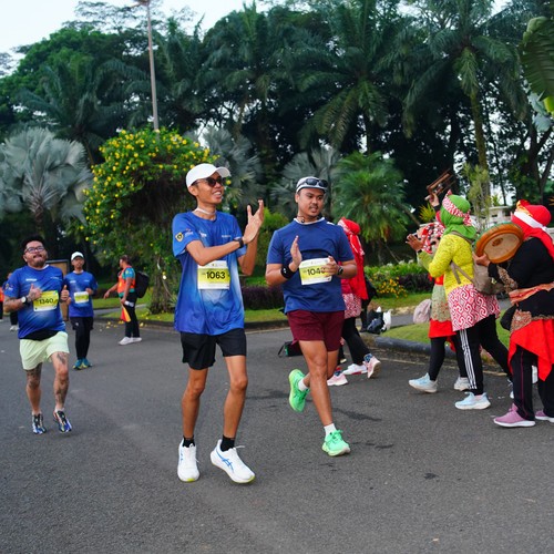 Race photo from BOGORUN 2026