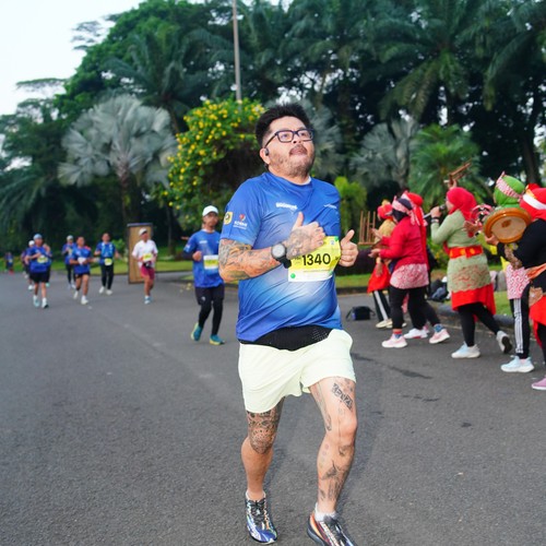 Race photo from BOGORUN 2026