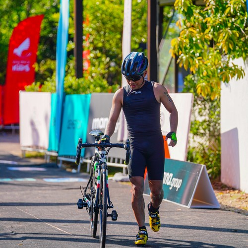 Race photo from Belitung Multisport Festival