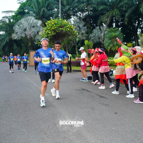 Race photo from BOGORUN 2026