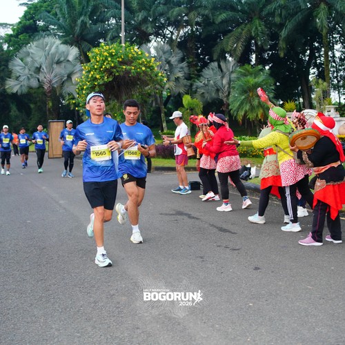 Race photo from BOGORUN 2026