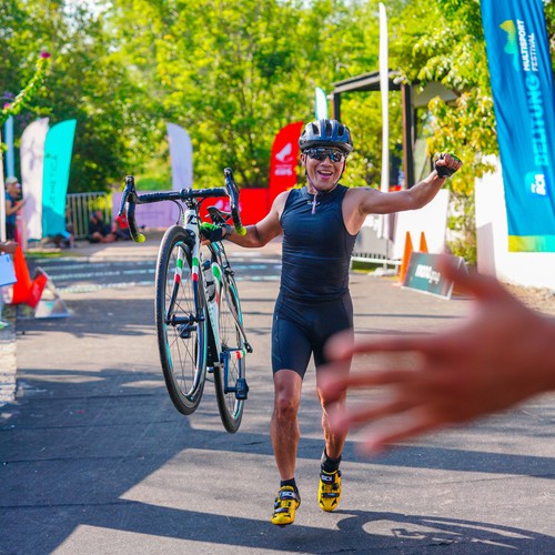 Race photo from Belitung Multisport Festival