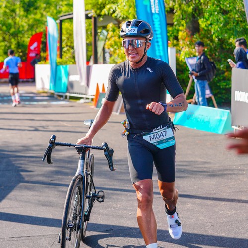Race photo from Belitung Multisport Festival