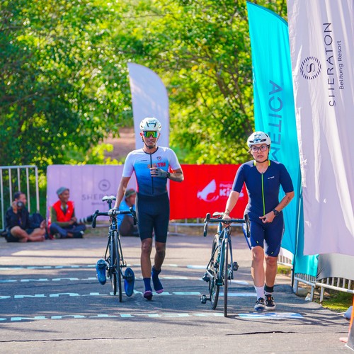 Race photo from Belitung Multisport Festival