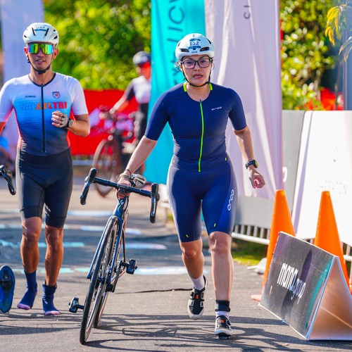 Race photo from Belitung Multisport Festival