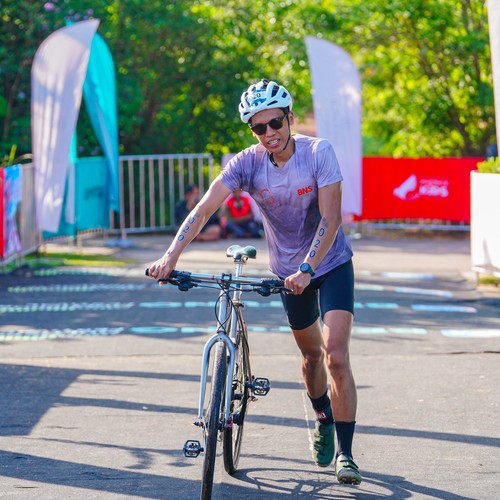 Race photo from Belitung Multisport Festival