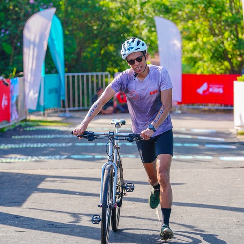 Race photo from Belitung Multisport Festival