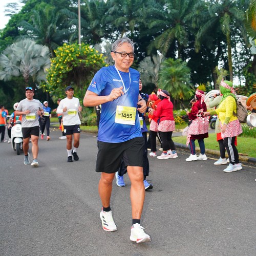 Race photo from BOGORUN 2026