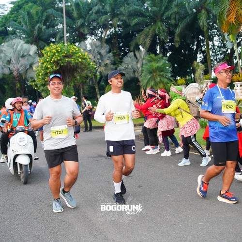 Race photo from BOGORUN 2026