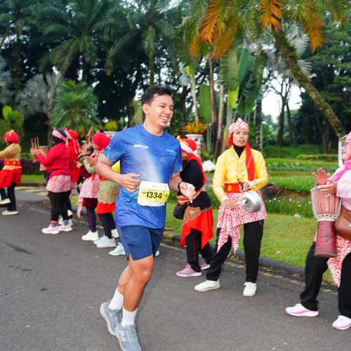 Race photo from BOGORUN 2026