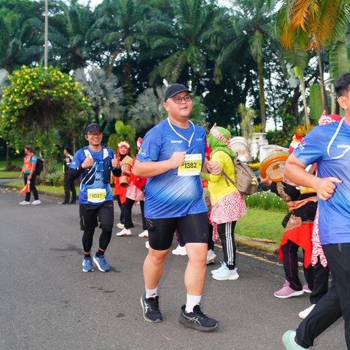 Race photo from BOGORUN 2026