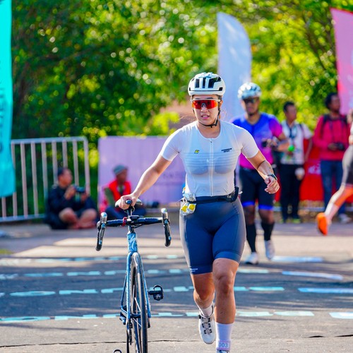Race photo from Belitung Multisport Festival