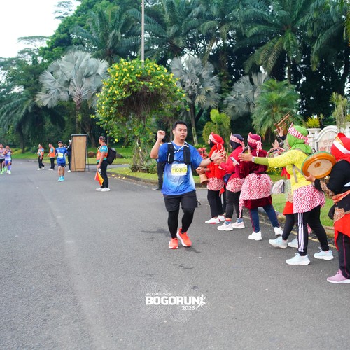 Race photo from BOGORUN 2026
