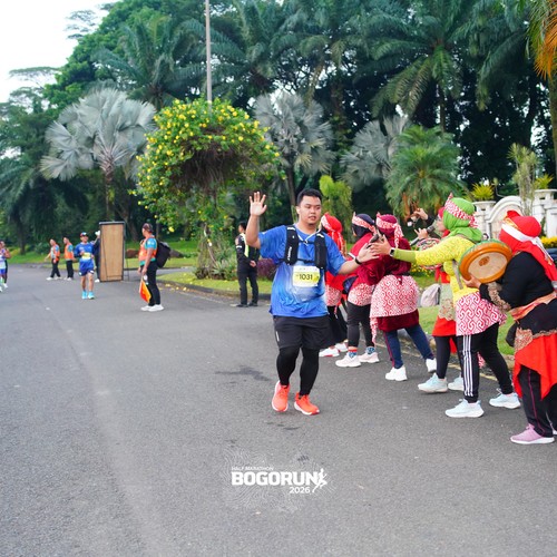 Race photo from BOGORUN 2026