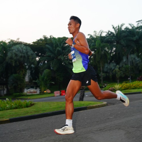 Race photo from BOGORUN 2026