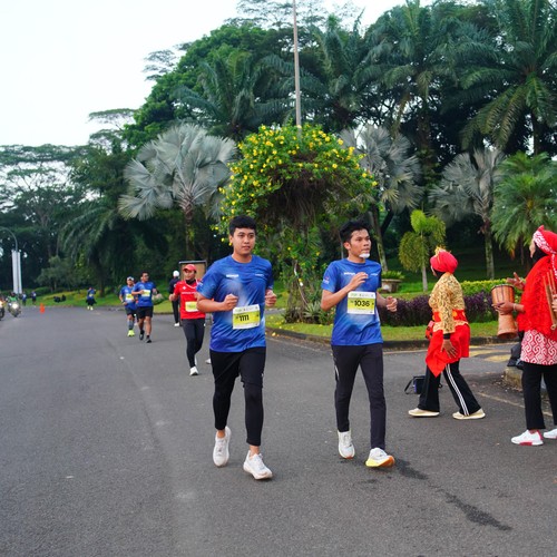 Race photo from BOGORUN 2026
