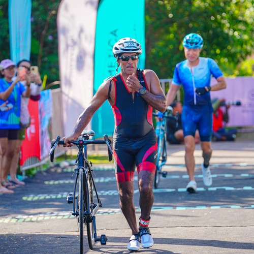 Race photo from Belitung Multisport Festival