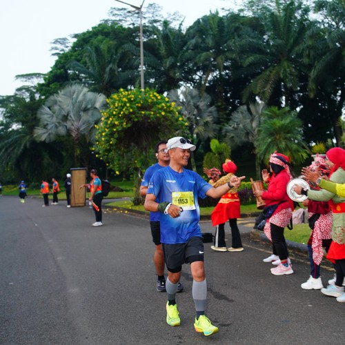 Race photo from BOGORUN 2026