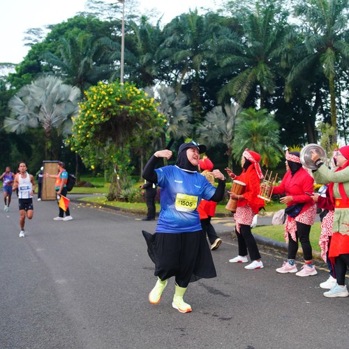 Race photo from BOGORUN 2026