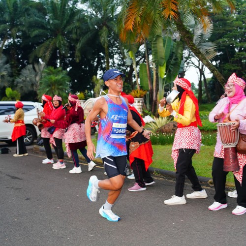 Race photo from BOGORUN 2026