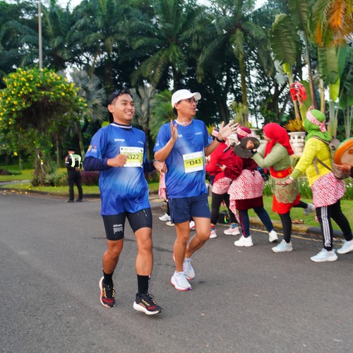 Race photo from BOGORUN 2026