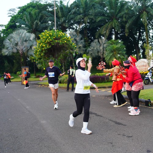 Race photo from BOGORUN 2026