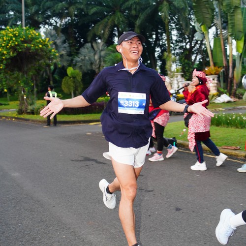 Race photo from BOGORUN 2026