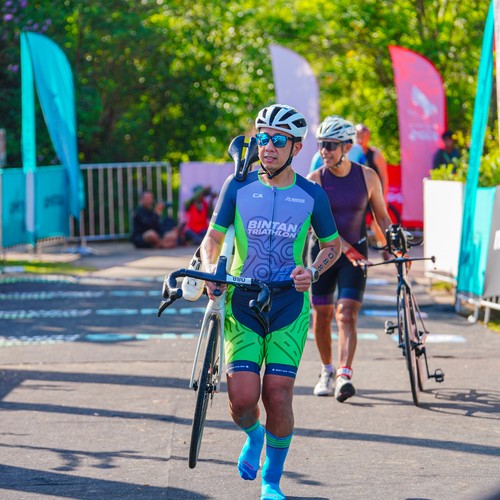 Race photo from Belitung Multisport Festival