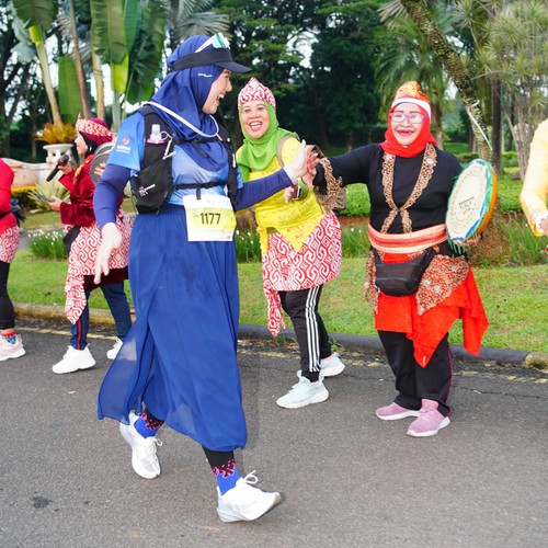 Race photo from BOGORUN 2026
